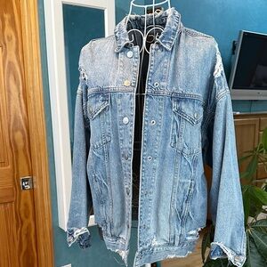 American Eagle Outfitters Blue Denim Jacket